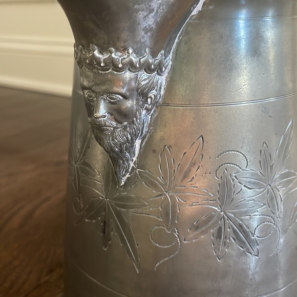 J. A. S. Stimpson Antique 1854 Water Pitcher silver plated - Picture 8 of 9